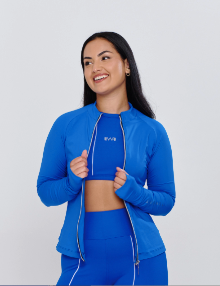Raglan Colors Coat - Royal Blue