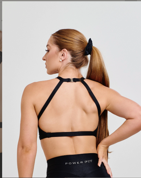 Basic Ribbed V-Rise Leggings and Top Set - Black